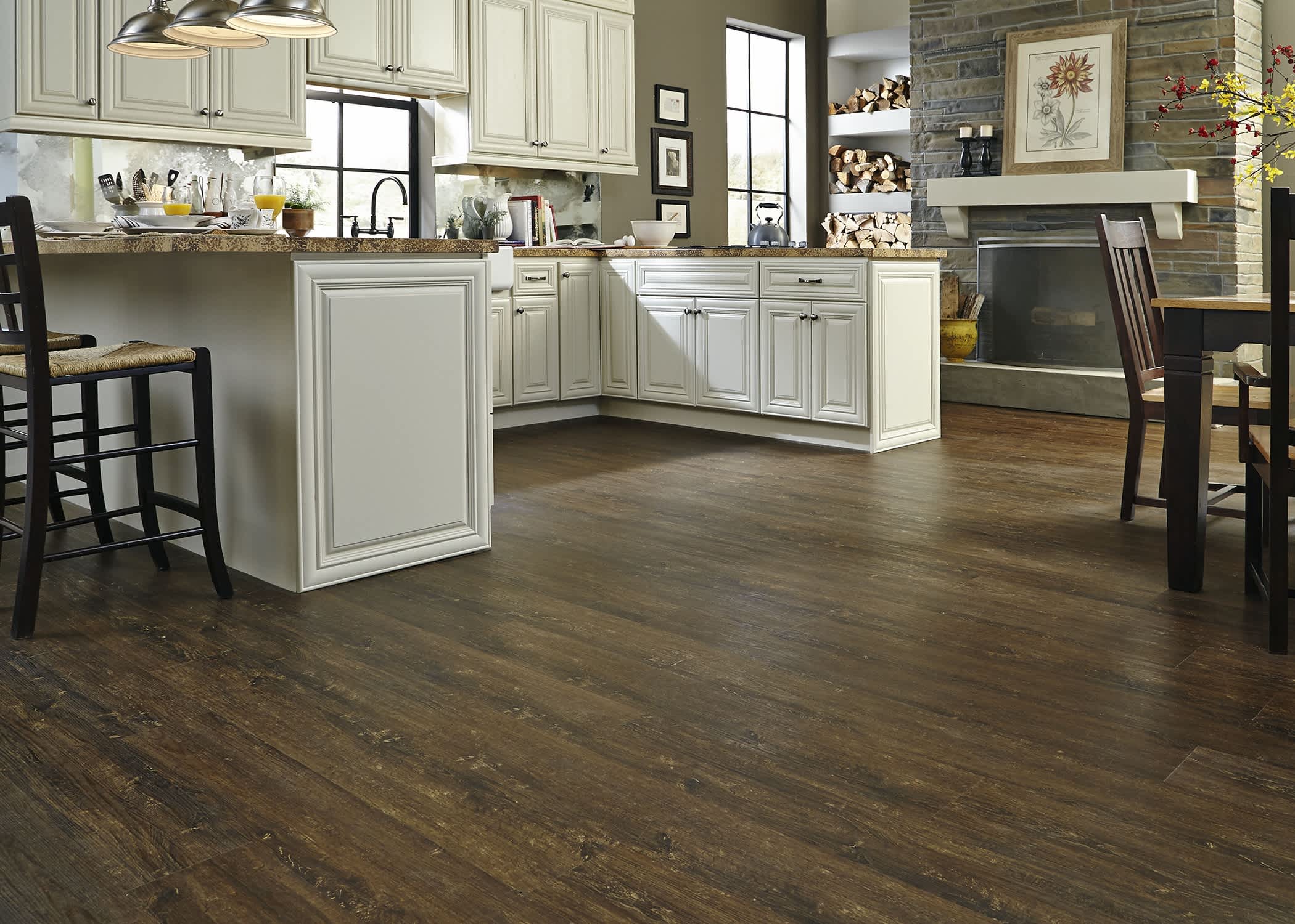 Tranquility Clear Lake Chestnut Luxury Vinyl Plank 