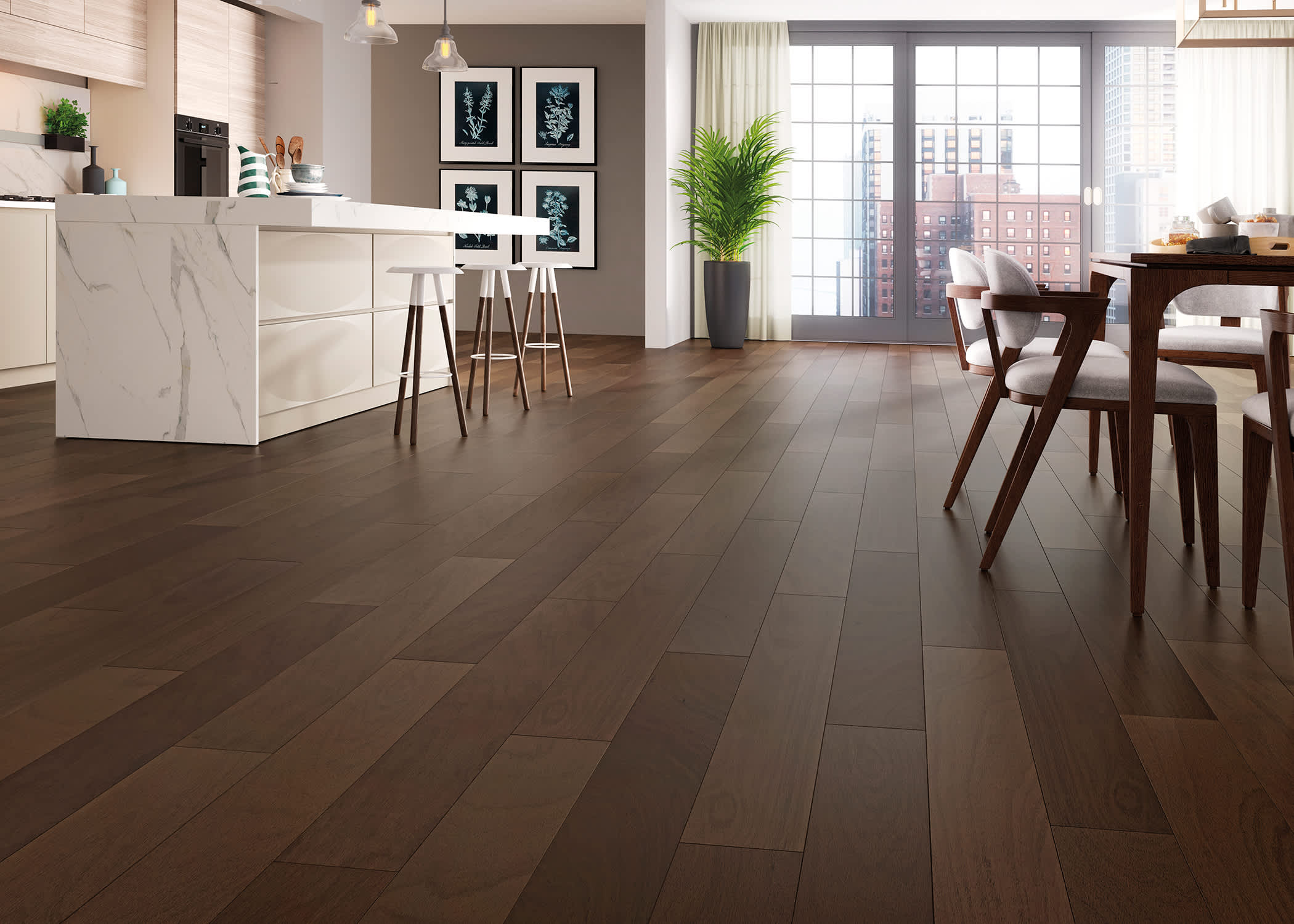 Mayflower Esperanza Brazilian Oak Quick Click Prefinished Engineered Hardwood Flooring