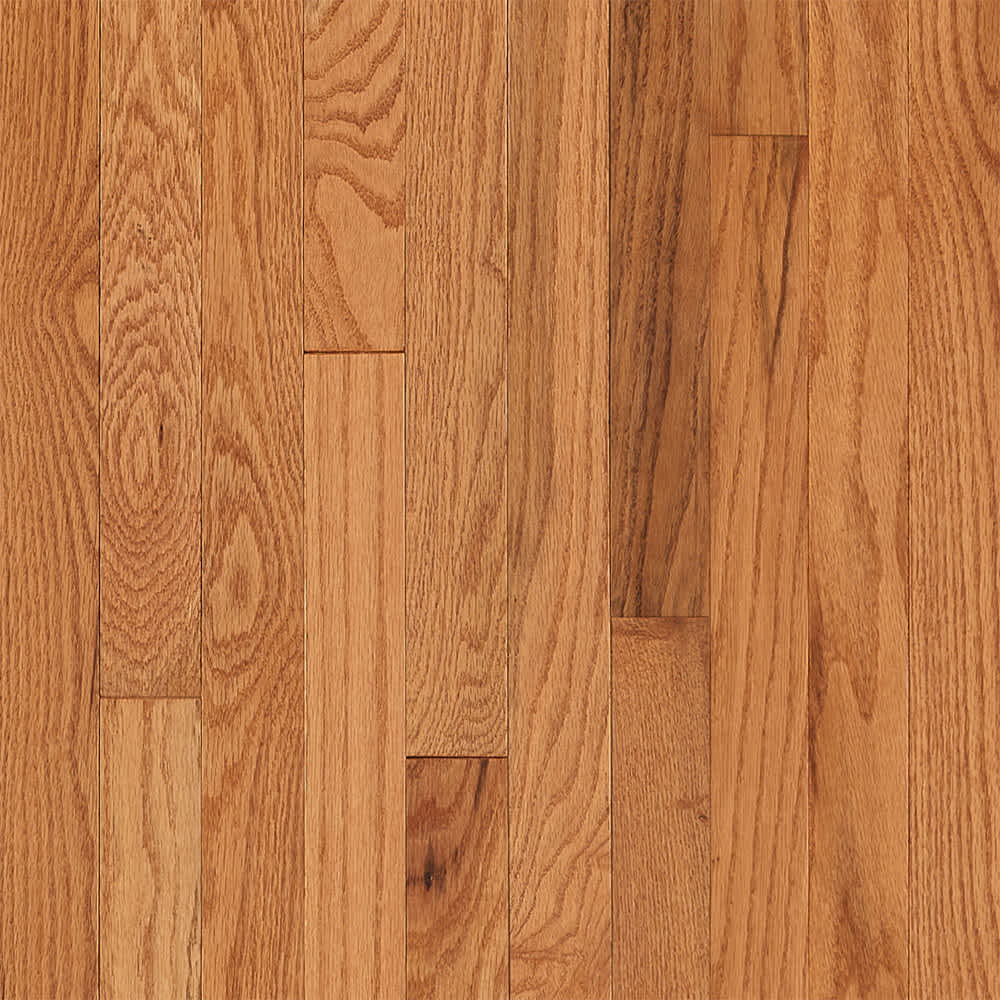 3/4 in. Butterscotch Oak Solid Hardwood Flooring 3.25 in. Wide