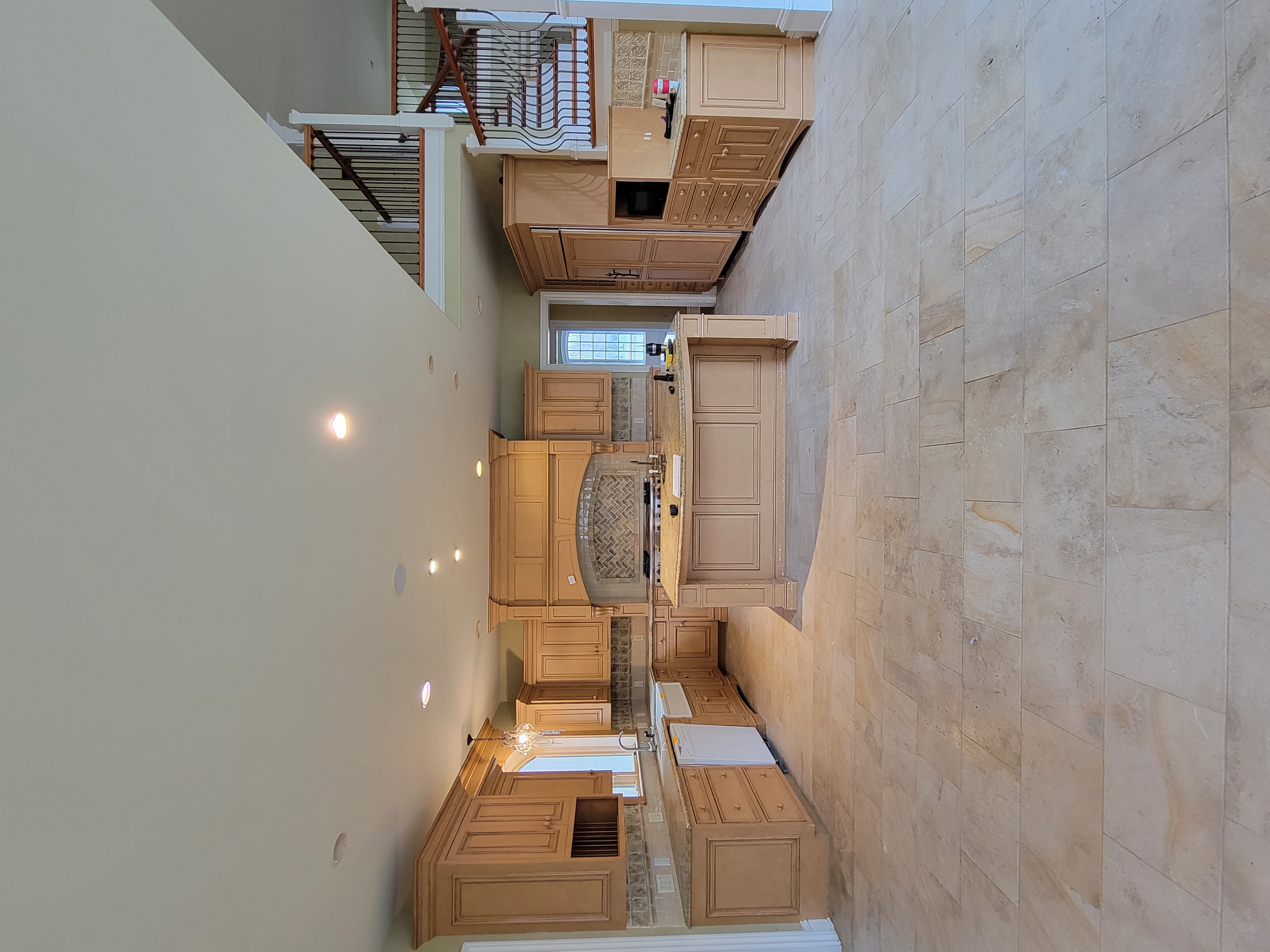 kitchen of home before remodel