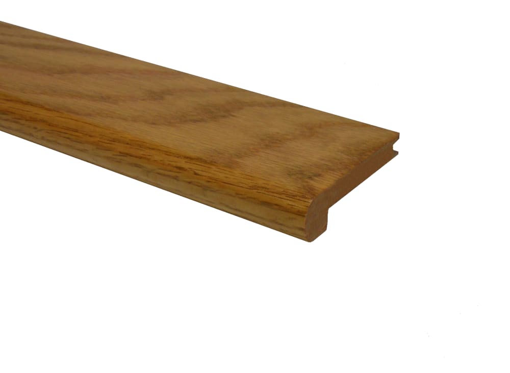 Prefinished Red Oak Hardwood 3/8 in thick x 2.75 in wide x 78 in Length Stair Nose