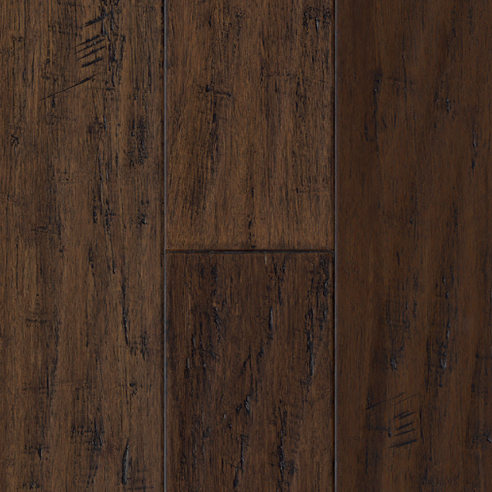 Madison County Strand Distressed Wide Plank Engineered Click Bamboo Flooring