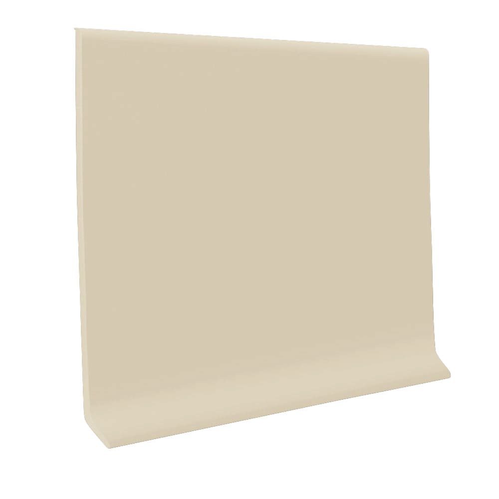 Vinyl Base 4" x 4' pcs Almond 120'/box