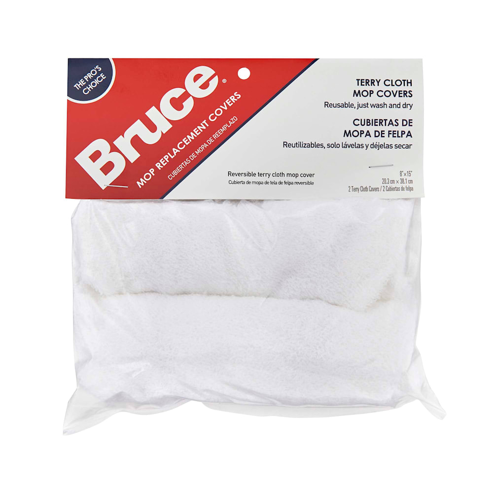 Bruce Terry Cloth Mop Replacement Covers