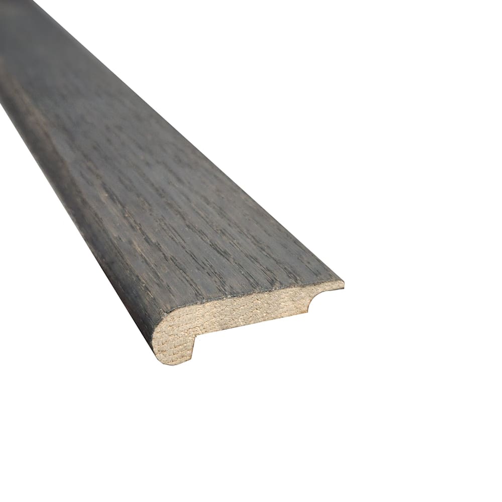 Prefinished Earl Gray 3/16 in. Thick x 2.19 in. Wide x 6.5 ft. Length Overlap Stair Nose