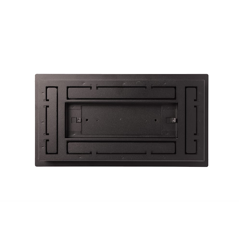 Framed Floor Vent Luxe+ Black Back