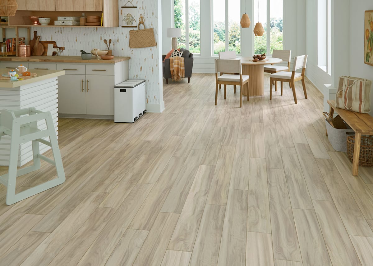 ReNature 5mm w/pad Norwegian Walnut Waterproof Rigid Vinyl Plank
